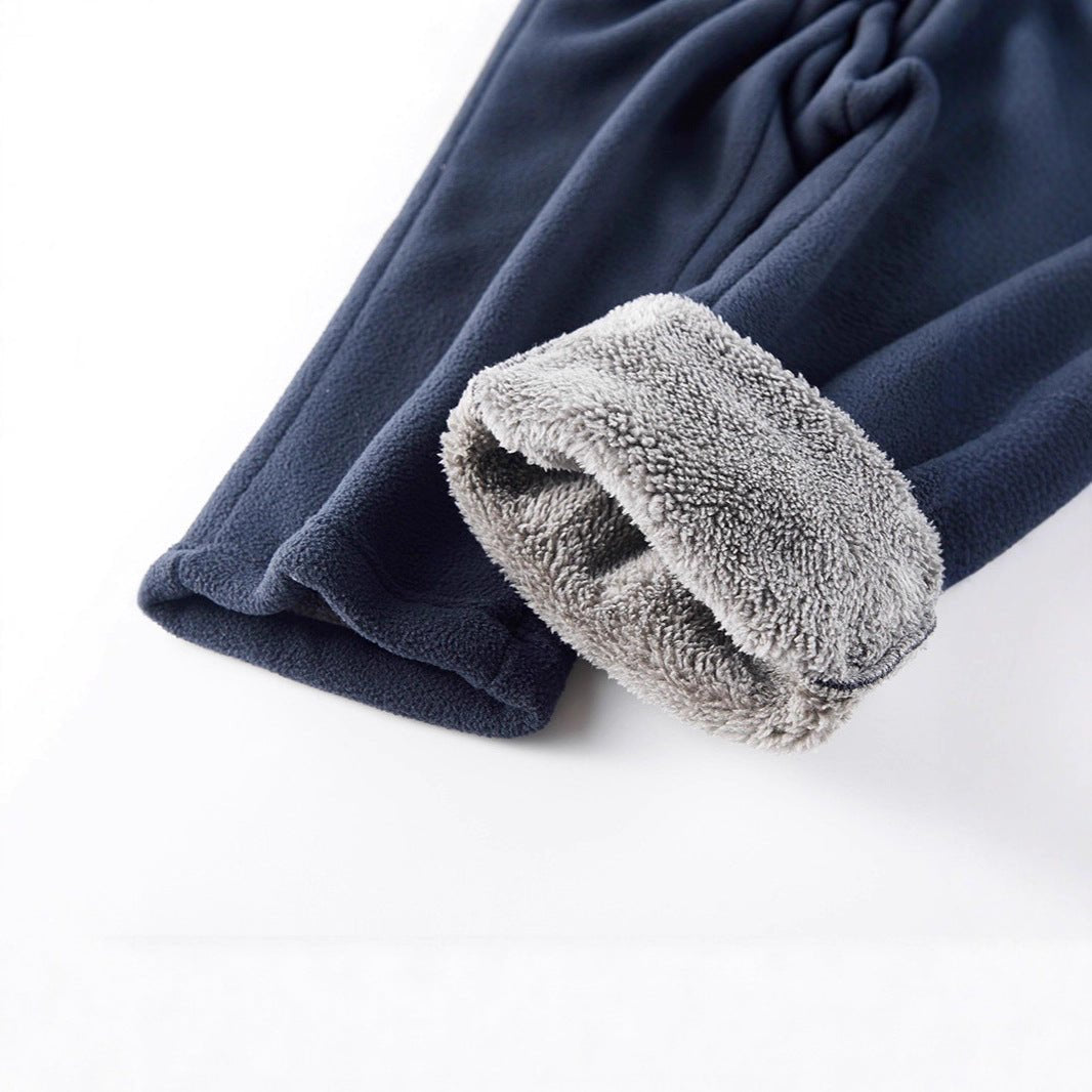 Unisex Warme und Langlebige Sherpa-gefütterte Fleecehose