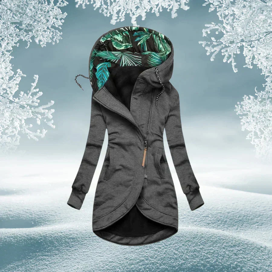 Ingrid - Kapuzen-Longline-Jacke