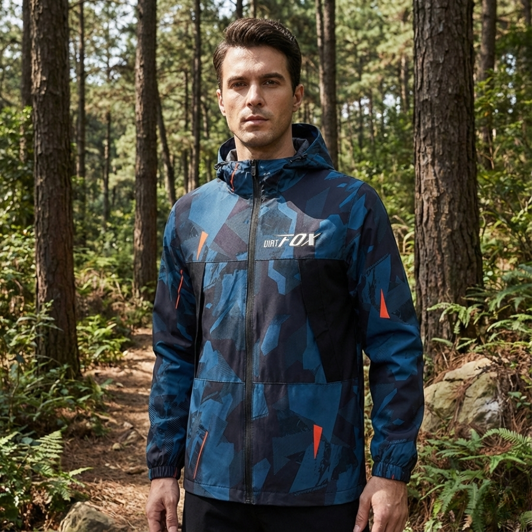 Nordspur | VeloGuard Fahrrad-Windjacke mit Kapuze