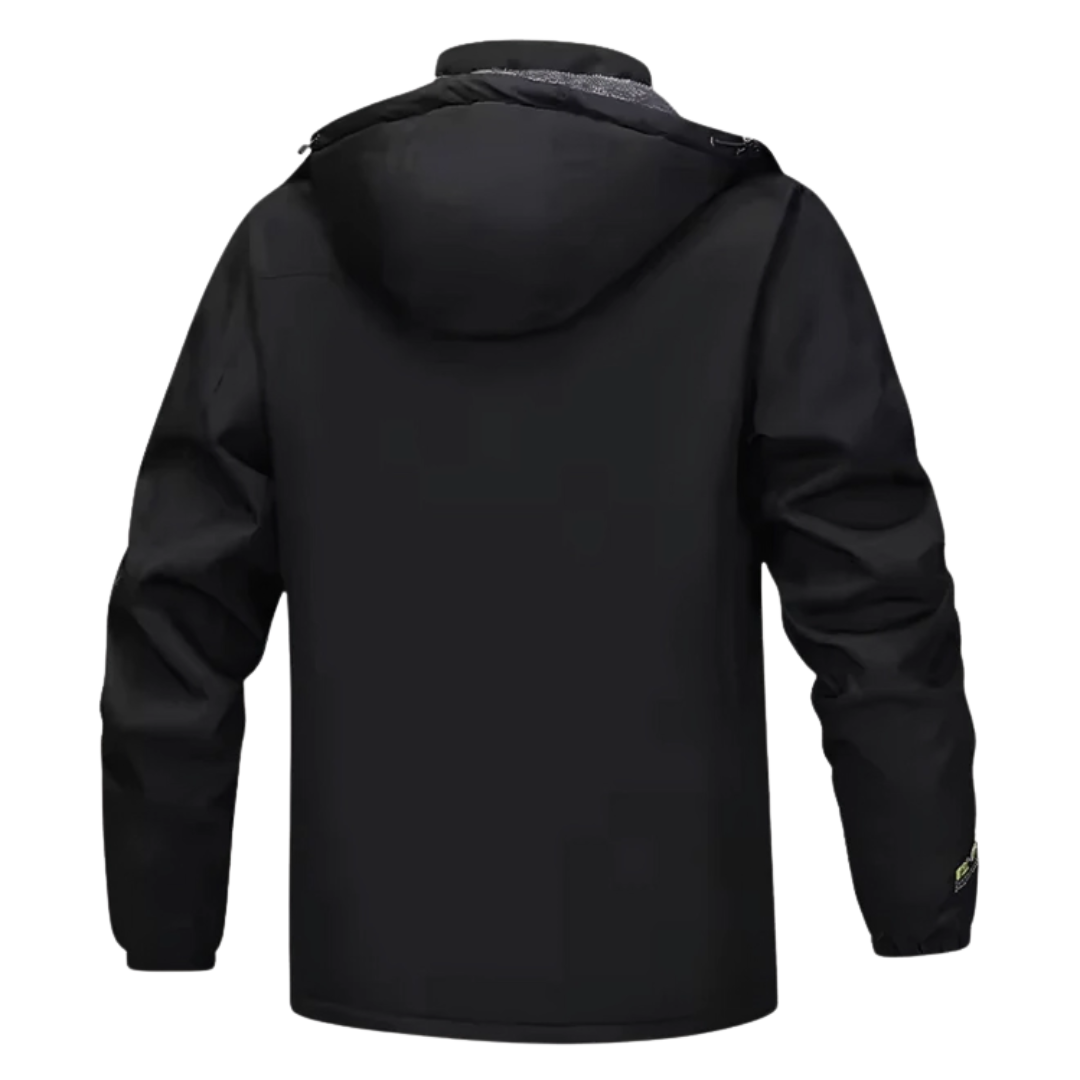 Wasserdichte Herrenjacke mit Kapuze – Regen- & Winddichte Jacke