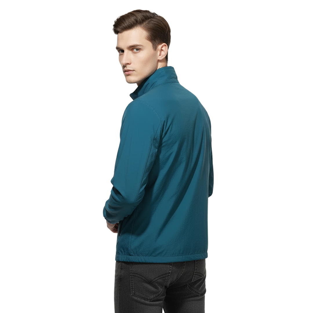 Leichte UV-Schutzjacke für Herren – Winddichte Sommer Outdoor Windjacke