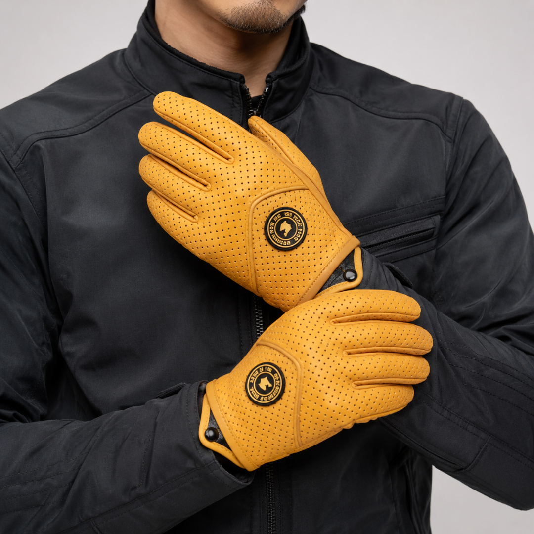 Nordspur | Retro Perforierte Handschuhe