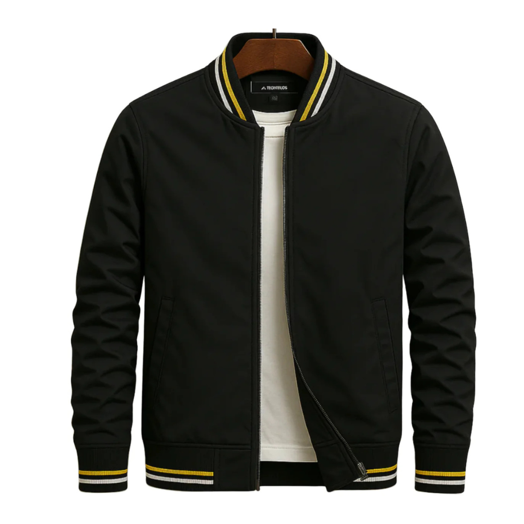 Bomberjacke im College-Style mit Streifen – UrbanStripe Jacket