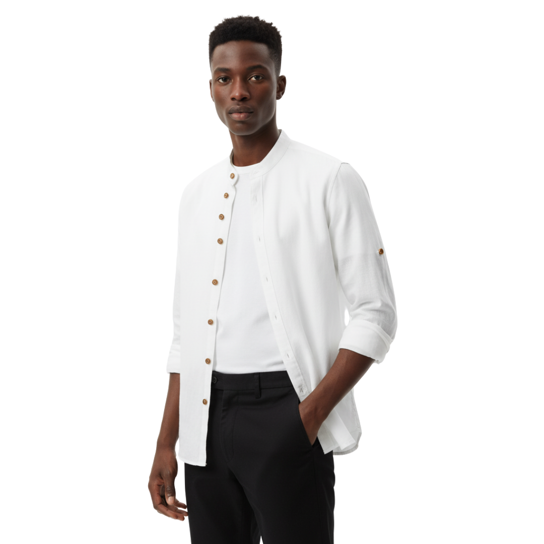 Nordspur | SlateCrest Pullover mit modernem Kragen