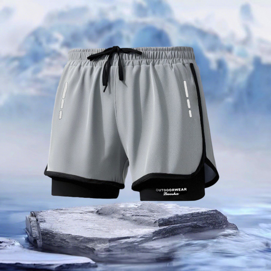 Nordspur | Veltoro Two-in-One Running Shorts