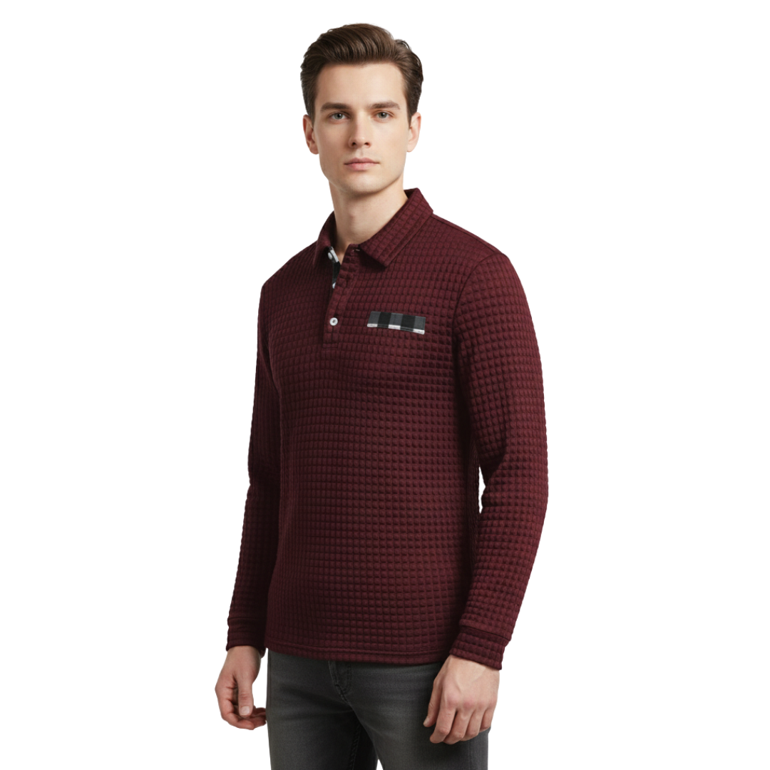 Nordspur | BlackWaffle Langarm-Pullover