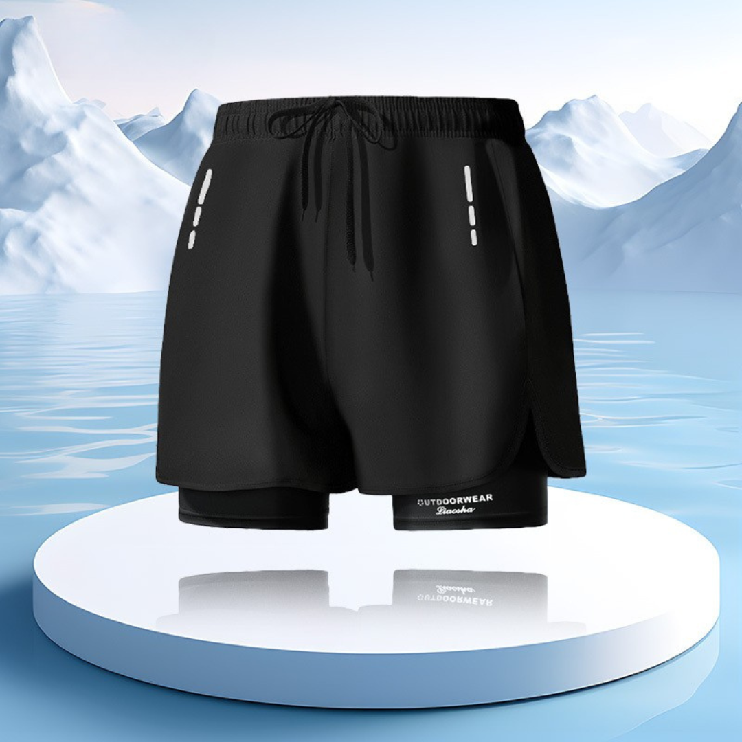 Nordspur | Veltoro Two-in-One Running Shorts