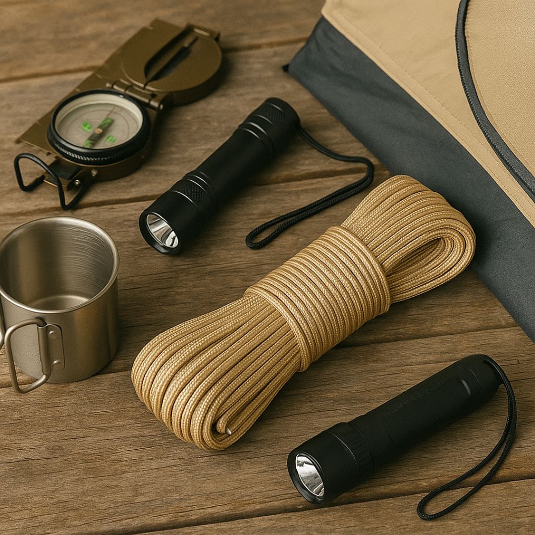 Paracord Seil 550 mit 7 Kernen – TrekStrang Pro