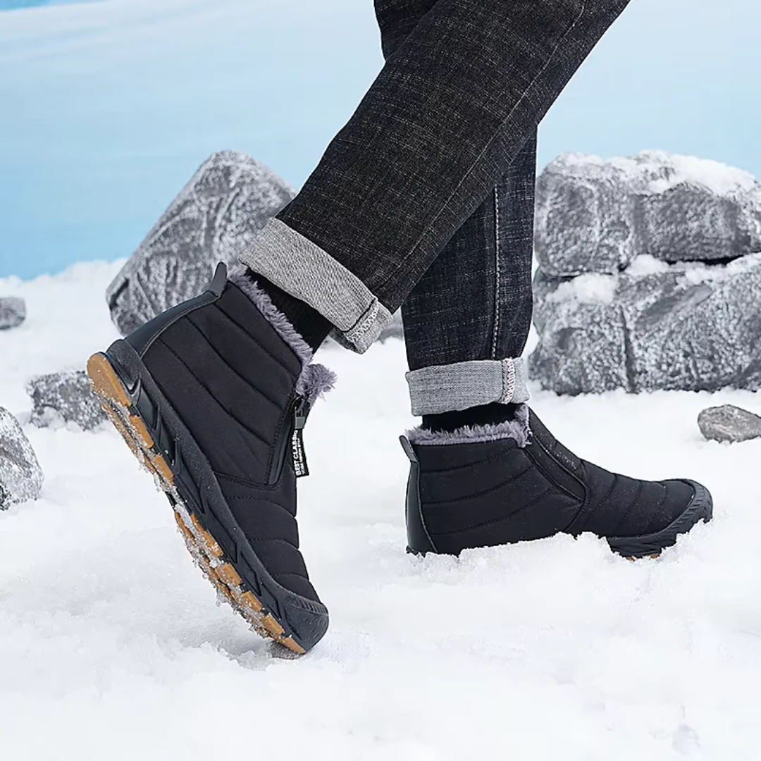 Winterstiefel Herren Damen wasserdicht – FrostTrek Zip
