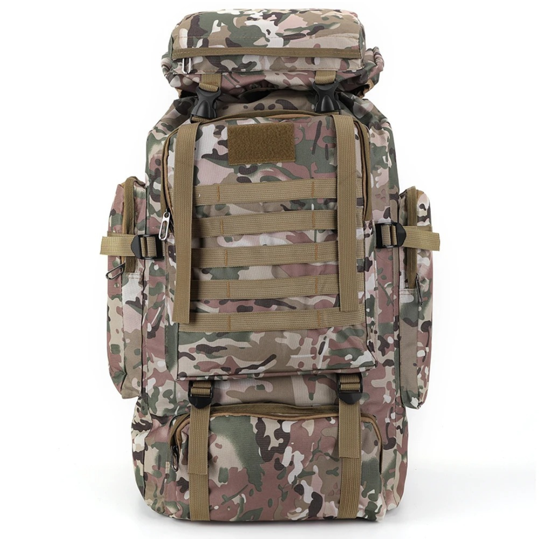 Taktischer Rucksack 80L Wasserabweisend – BergTrail Pro