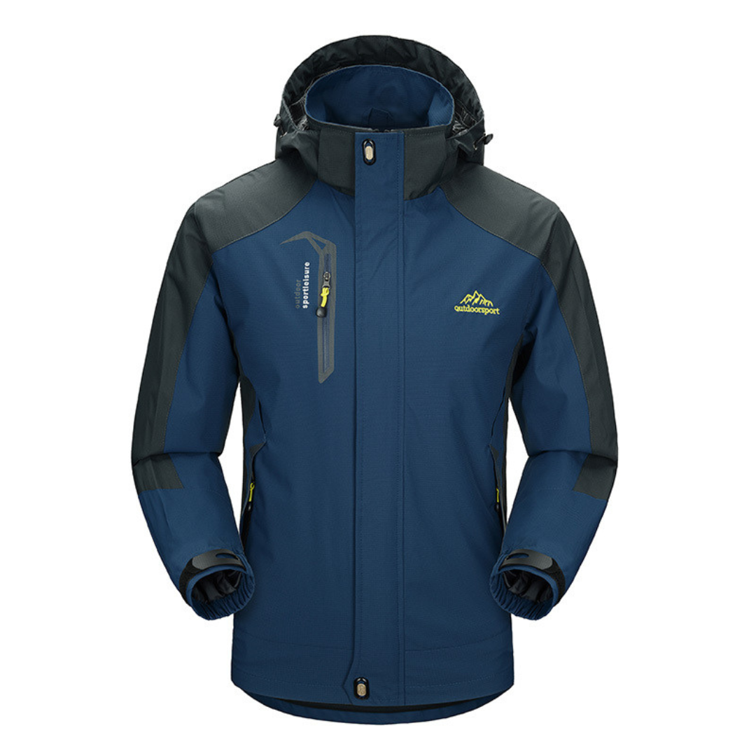 Outdoorjacke Herren wasserdicht & winddicht mit Kapuze – StormPeak Shell