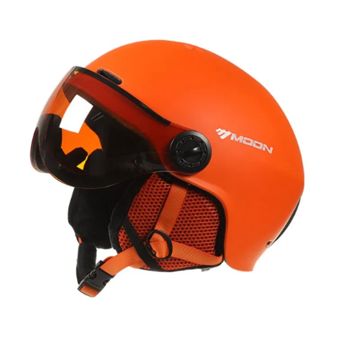 Skihelm mit Visier – SchneeGuard Pro