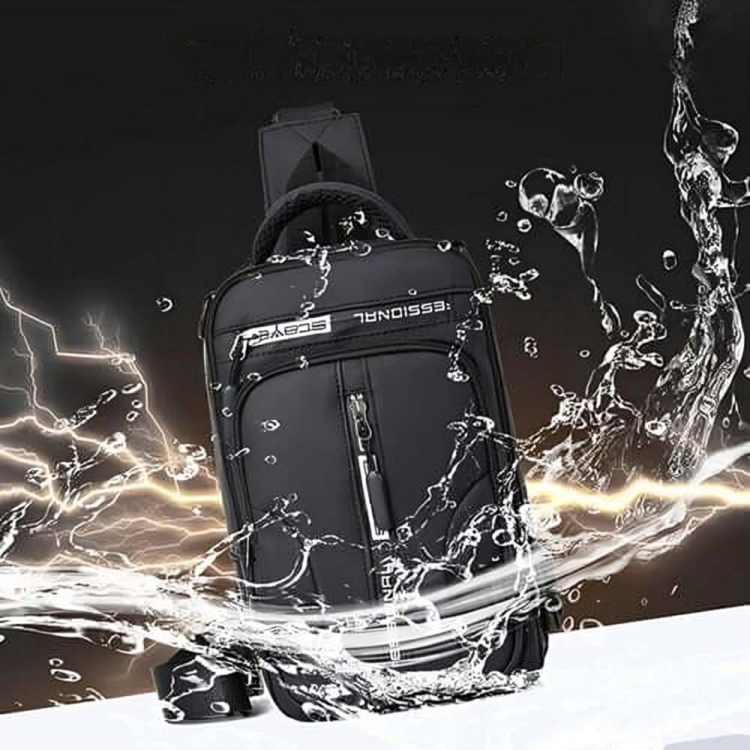 Taschen Schulterrucksack wasserdicht mit Anti-Diebstahl & USB – UrbanSecure Bag