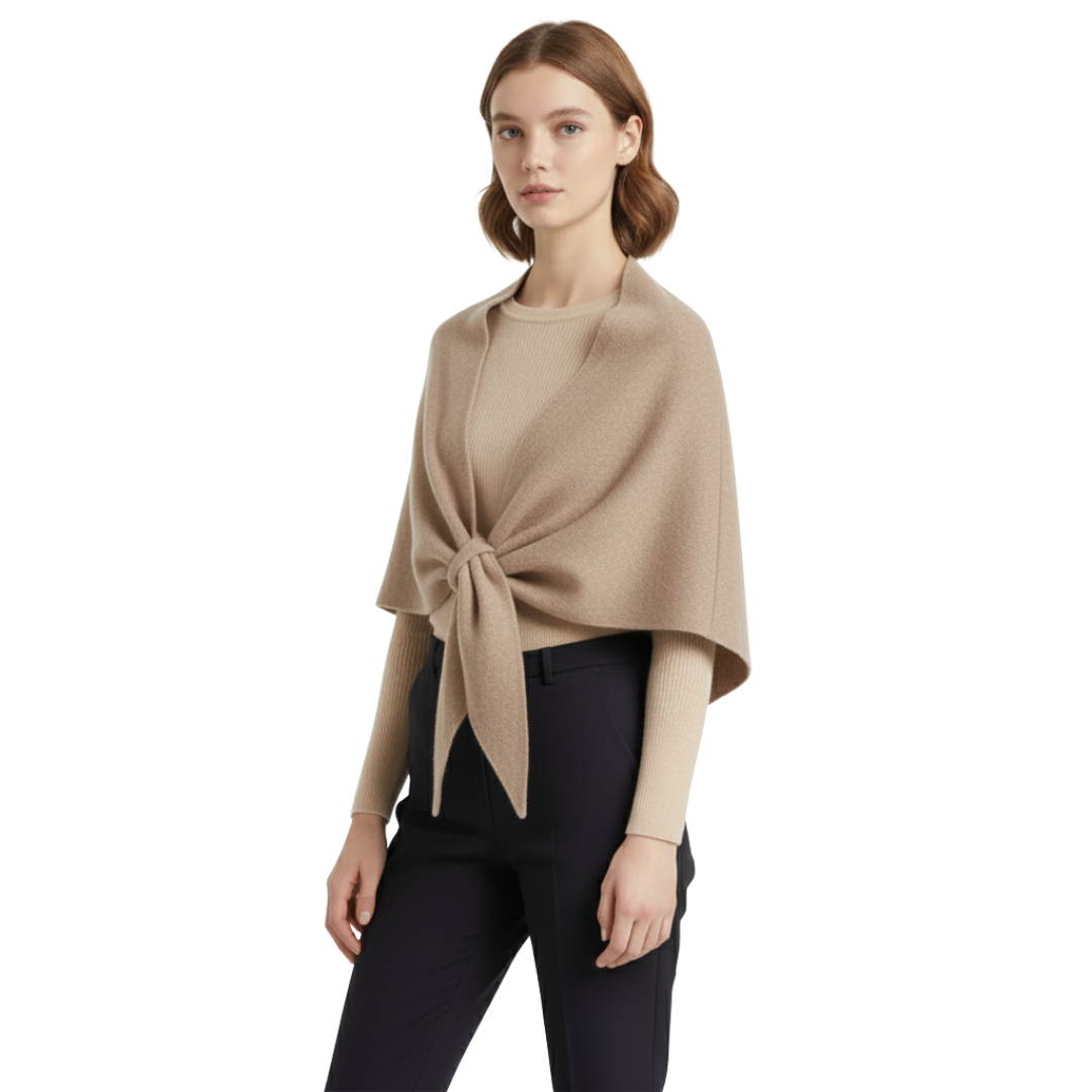 Nordspur | IvoryKnot Wickelstrick-Cardigan
