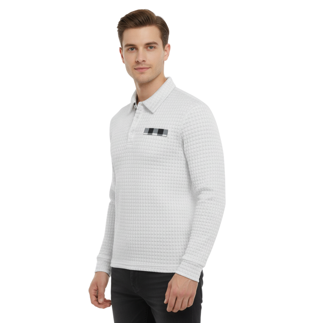 Nordspur | BlackWaffle Langarm-Pullover