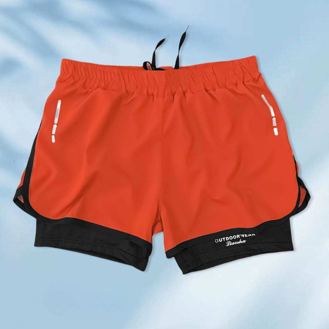 Nordspur | Veltoro Two-in-One Running Shorts