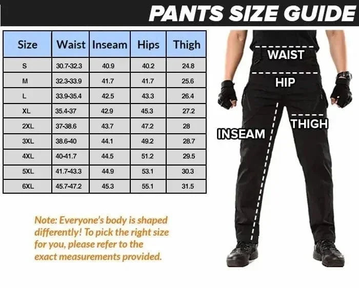 Herren Taktische Hose mit Wasserdichtem und Winddichtem Schutz für den Outdoor-Einsatz