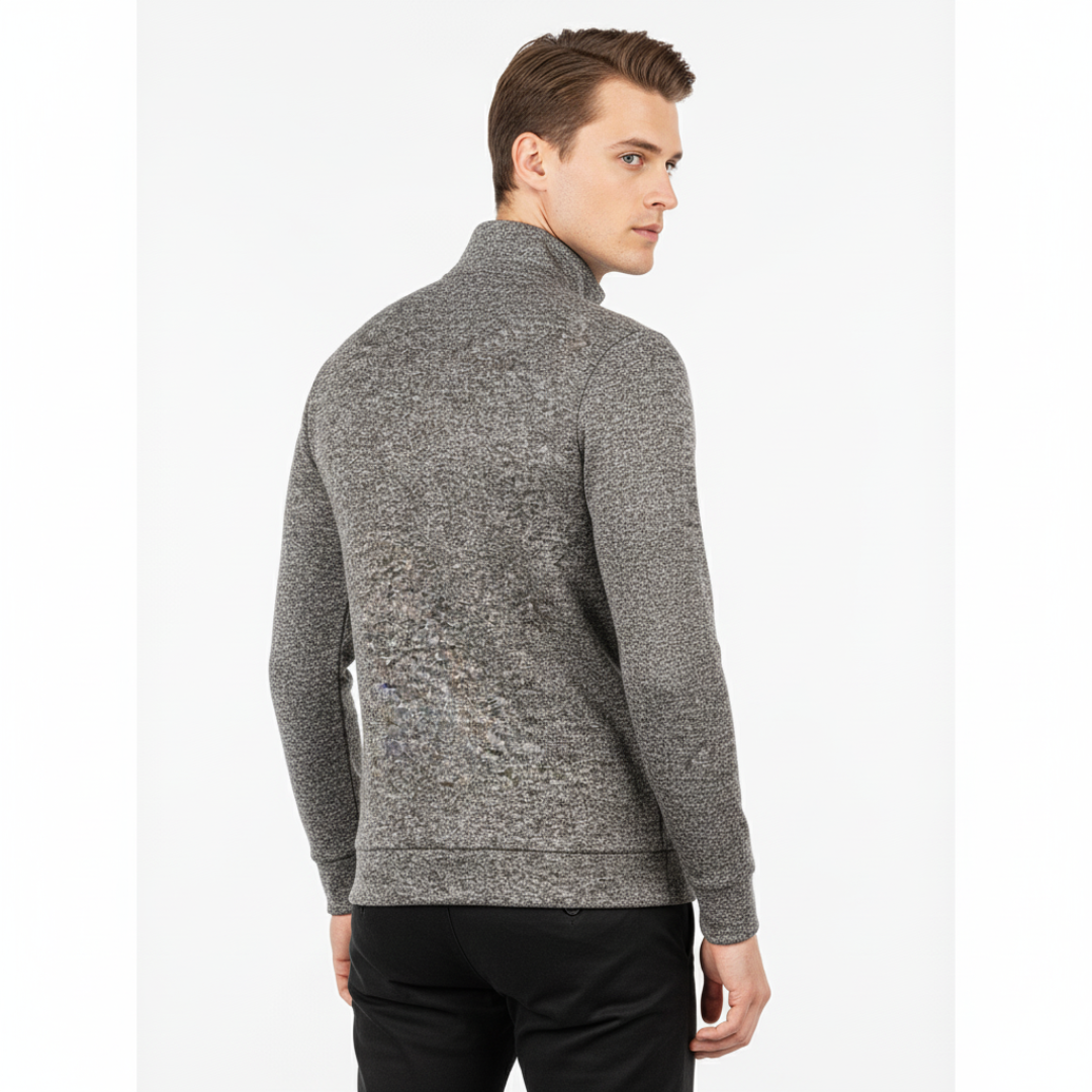 Nordspur | WinterLoom Strickpullover mit Reißverschluss