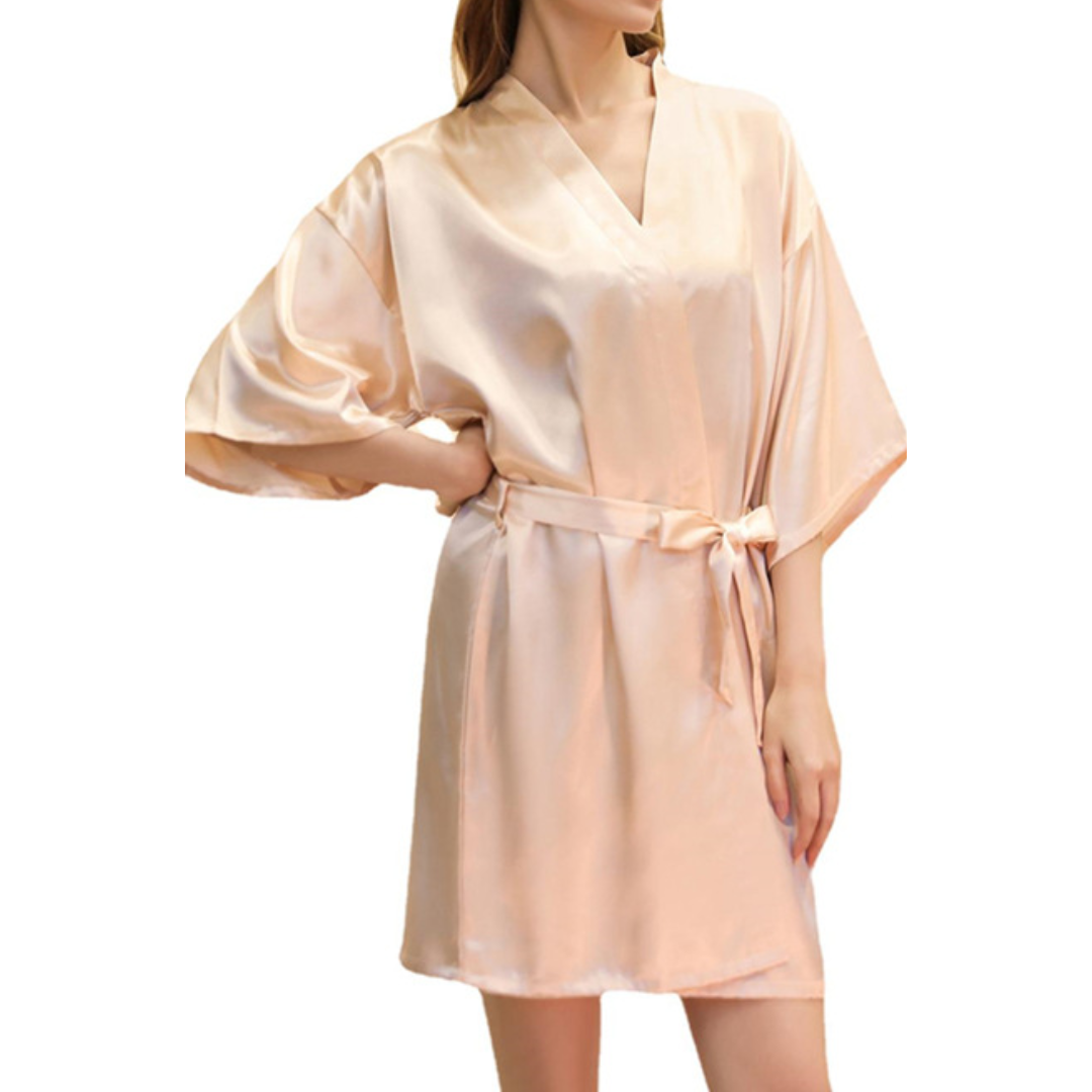 Nordspur | Velisse Kurzer Kimono-Stil Bademantel