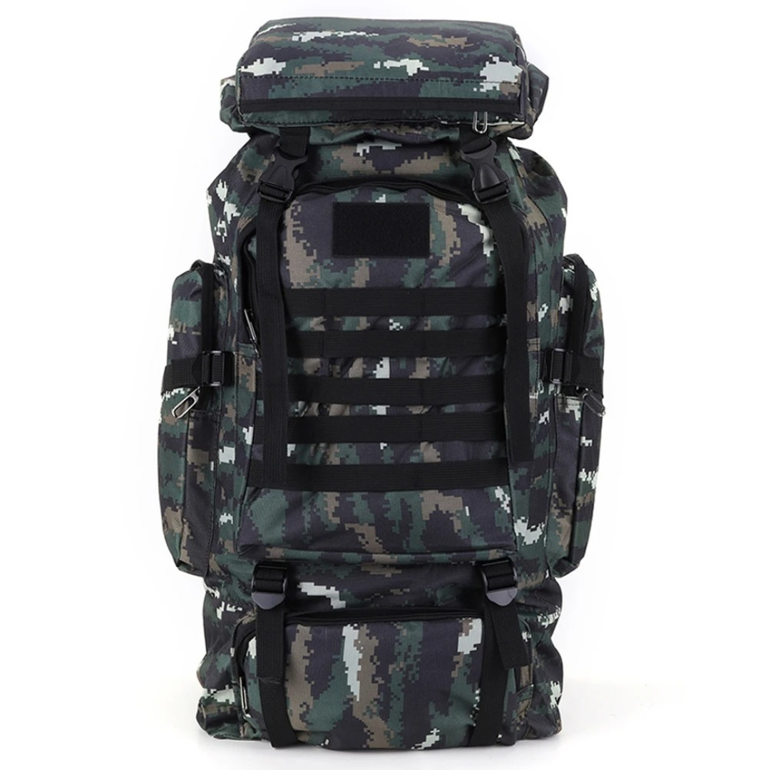 Taktischer Rucksack 80L Wasserabweisend – BergTrail Pro