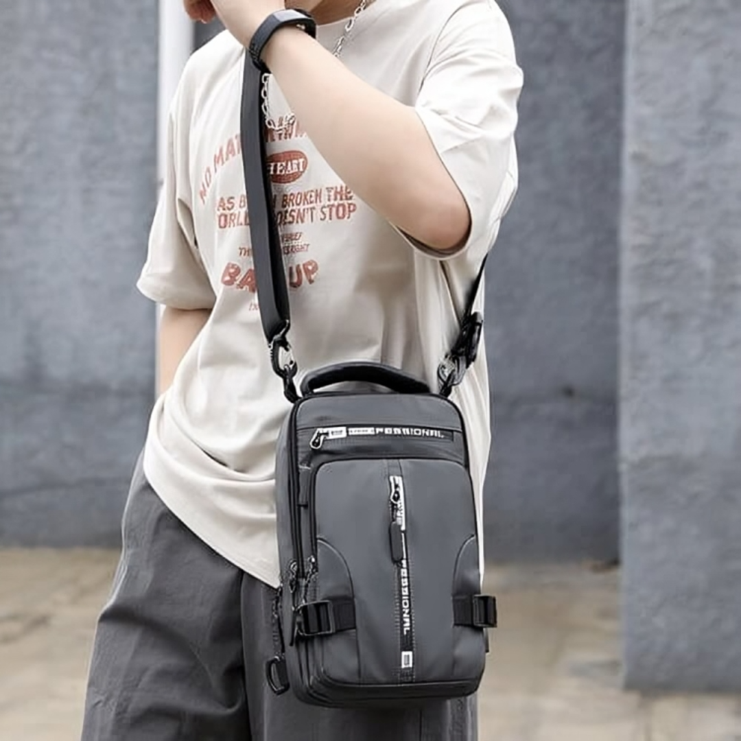 Taschen Schulterrucksack wasserdicht mit Anti-Diebstahl & USB – UrbanSecure Bag
