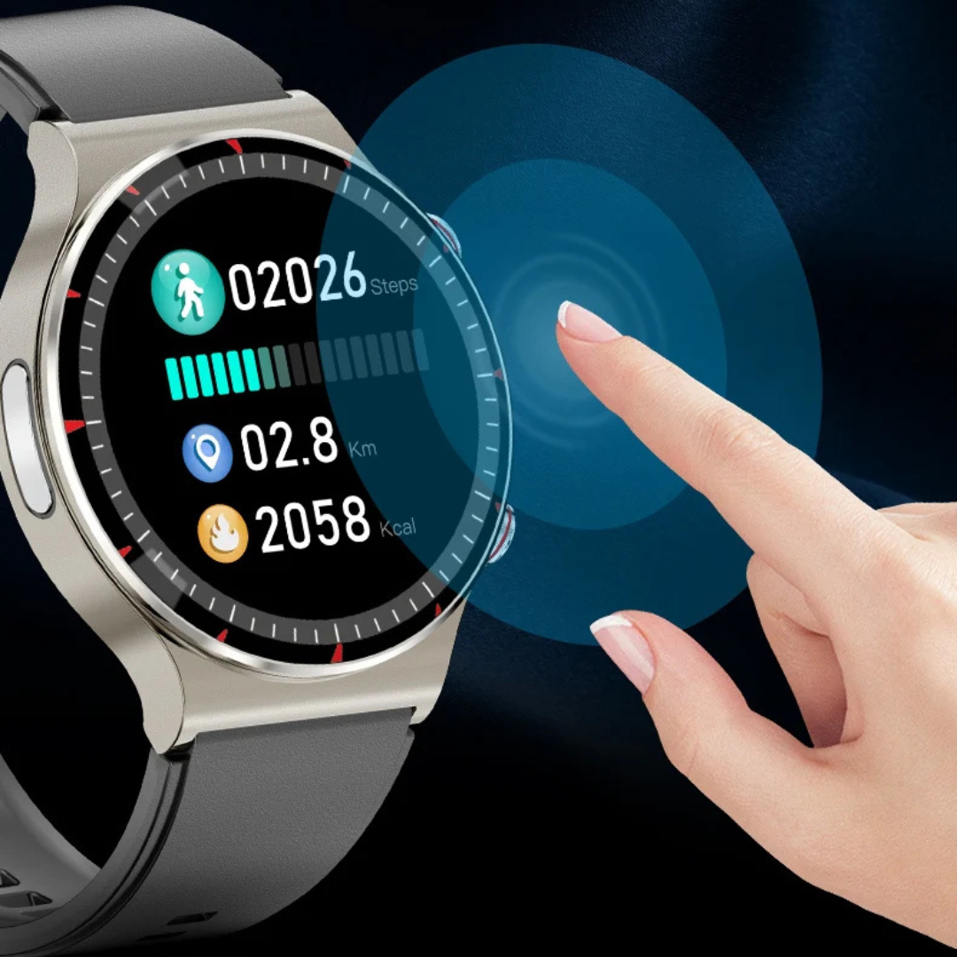 Smartwatch mit EKG, Blutsauerstoff- & Herzfrequenzmessung – VitaTrack Uhren