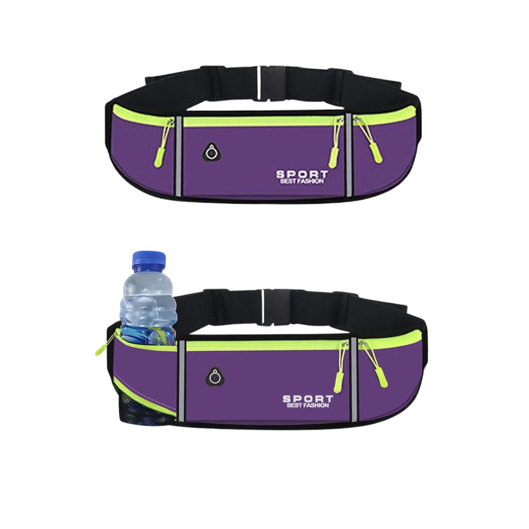 Laufgürtel wasserdicht mit Flaschenhalter – SprintFlex Duo