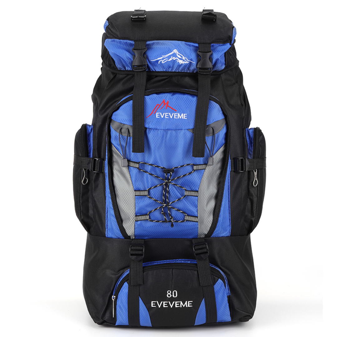 Outdoor-Rucksack 80L wasserdicht & komfortabel – TrekRidge 80