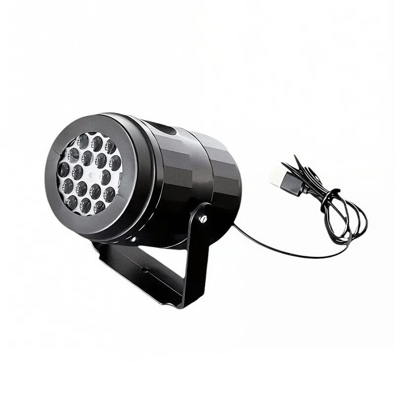 LED Weihnachts-Projektionslampe – 16 Muster