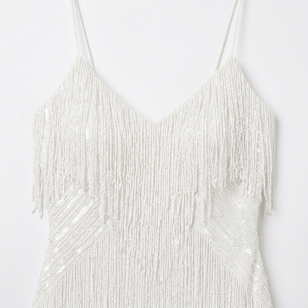 Rosalind Pailletten Mini Kleid