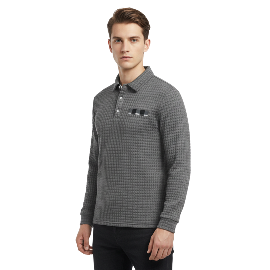 Nordspur | BlackWaffle Langarm-Pullover