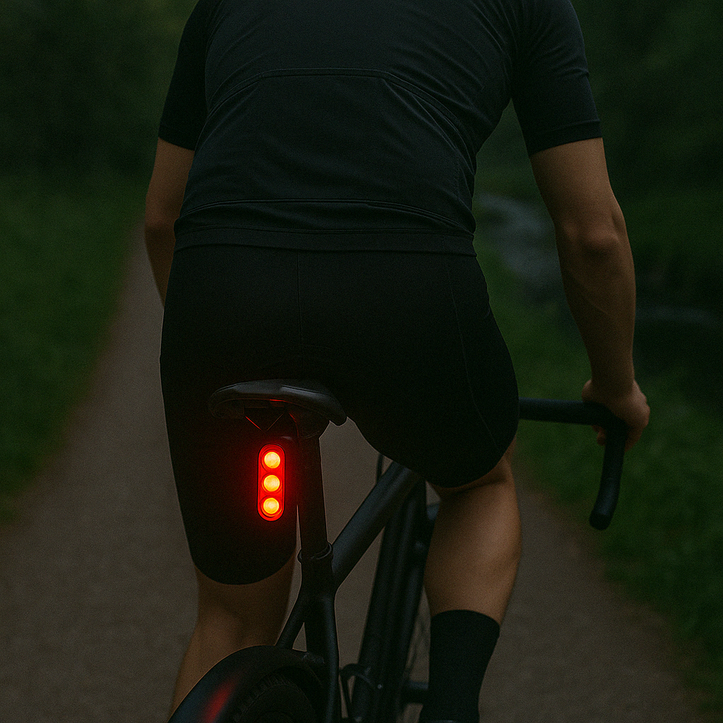 Das intelligente Fahrrad-Rücklicht mit Bremslichtsensor – BlinkCore Smart