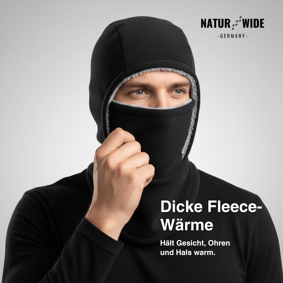 3-in-1 Winter Balaclava – Mütze, Schal & Maske