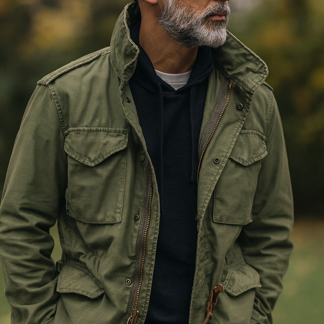 Feldjacke Herren winddicht & mit Kapuze – IronTrail Jacket