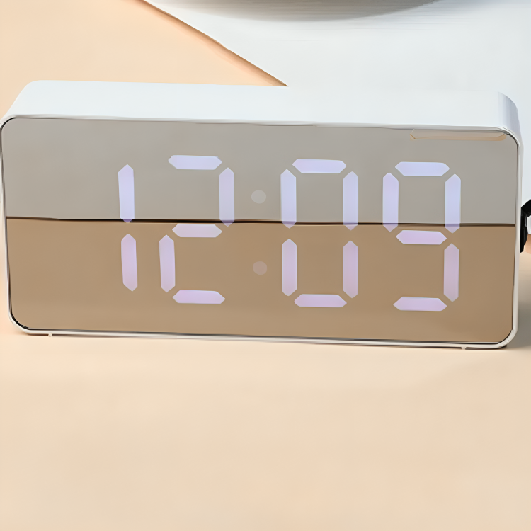 Nordspur | Luminora LED-Spiegelalarmwecker Digitales Display