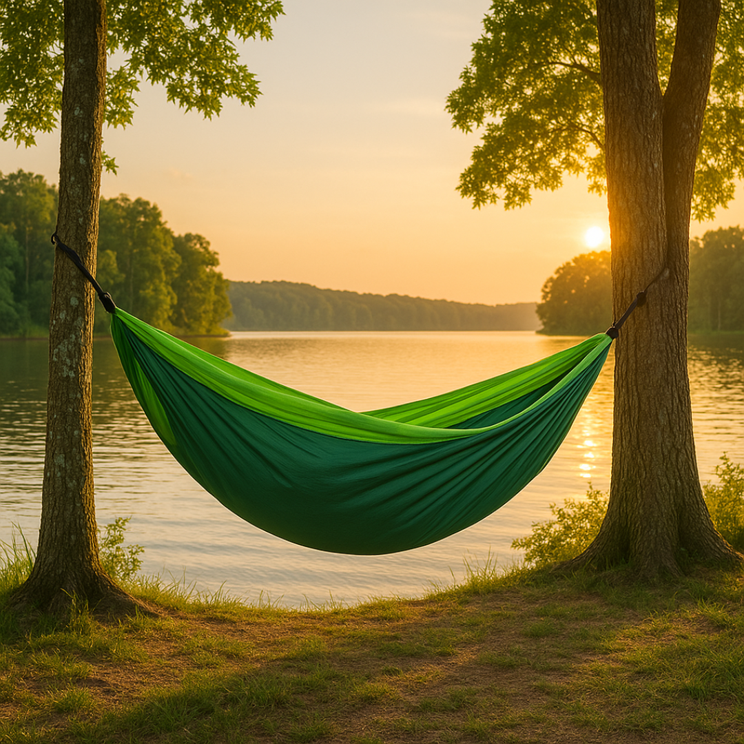 Ultraleichte Hängematte 2 Personen – SkyNest Duo