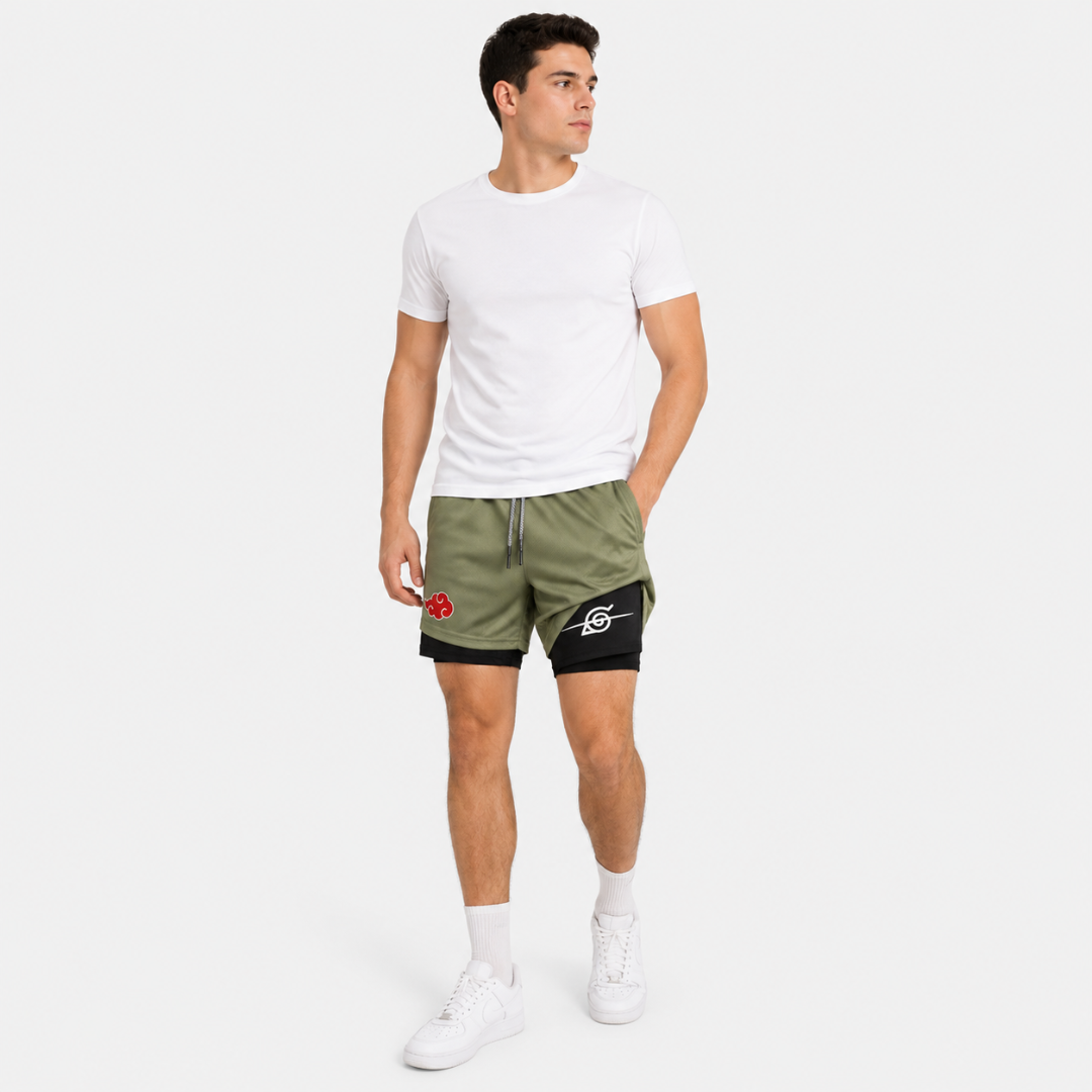 Nordspur | Viroxen Doppellagige Sportshorts für Herren