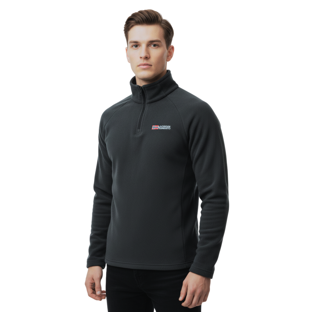 Nordspur | FrostLine Fleece-Pullover mit Halb-Reißverschluss