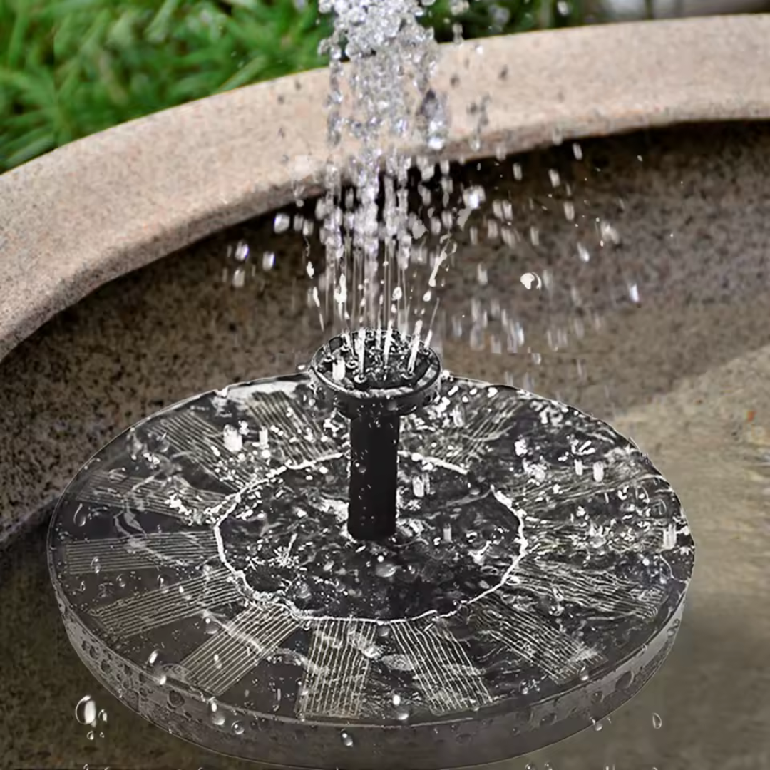 Solar Springbrunnen 1,5W mit 6 Düsen – FloatSun EcoJet