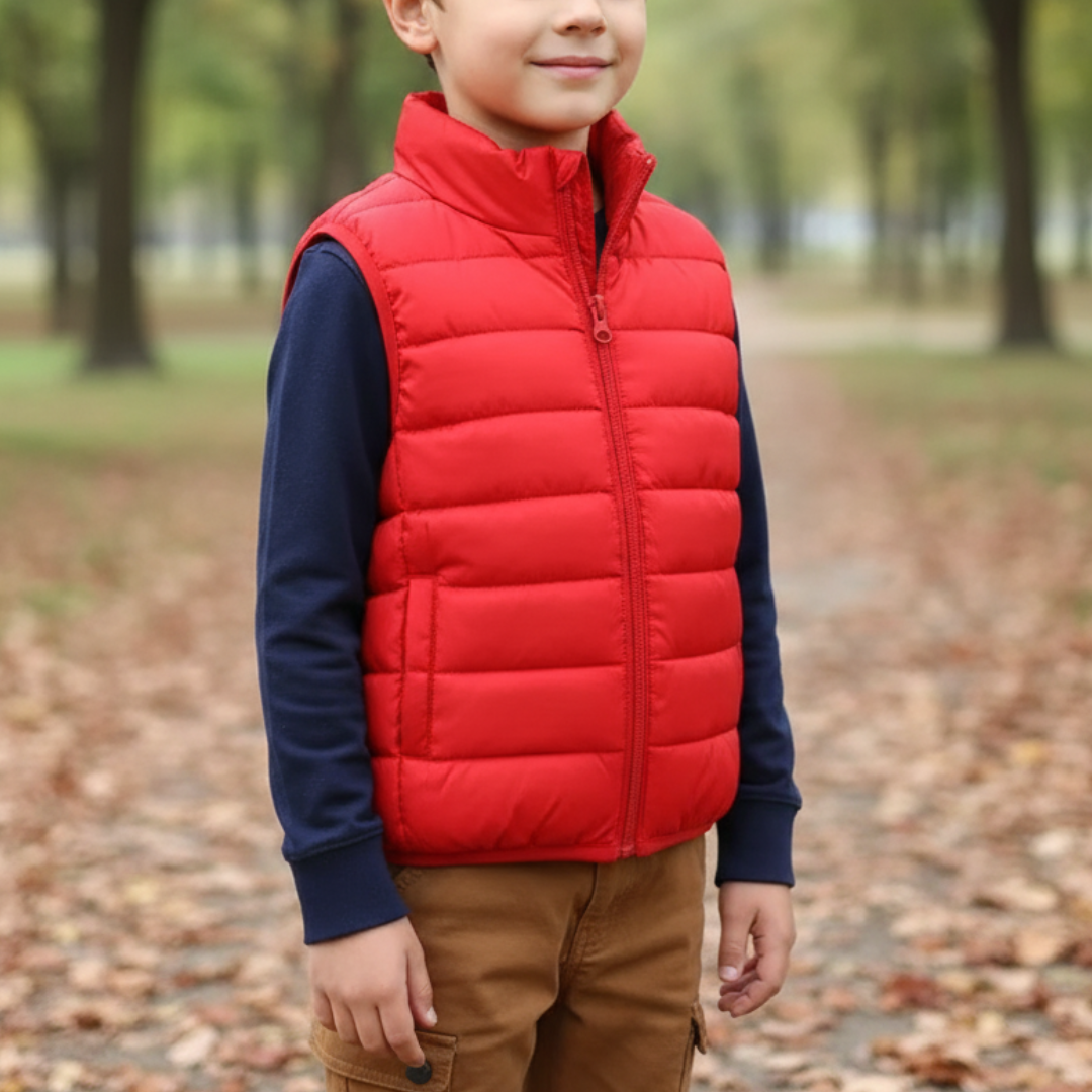 Weste mit warmer Wattierung & Stehkragen – NordFleece Vest