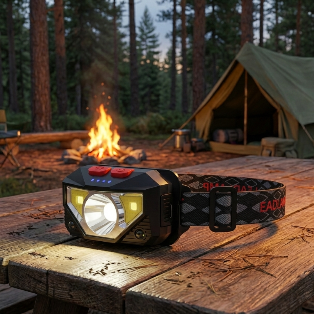 Nordspur | Beamora Aufladbare LED-Kopflampe