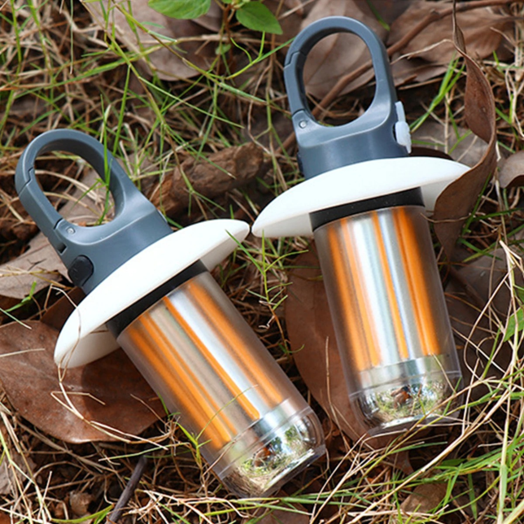 Campinglampe superhell mit Akku & Haken – LichtZip 5