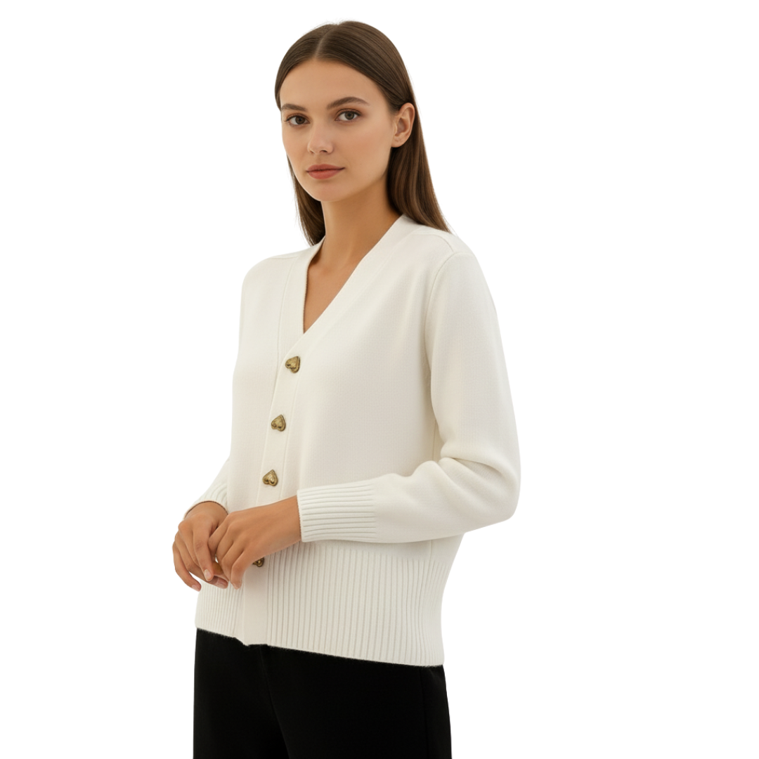 Nordspur | PureCharm V-Ausschnitt-Strickcardigan