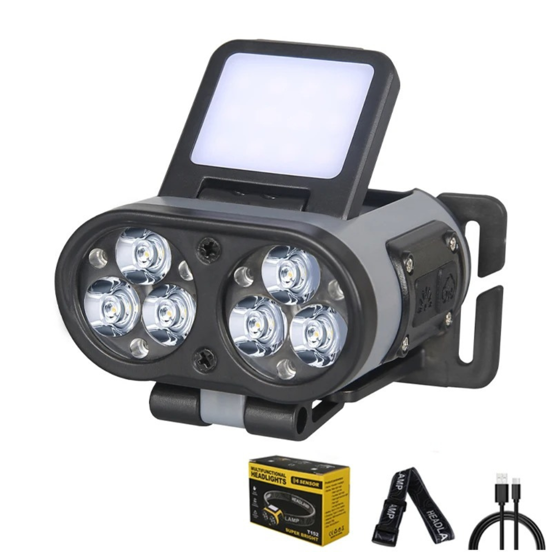 Nordspur | TrailOrbis USB-Stirnlampe mit Bewegungssensor