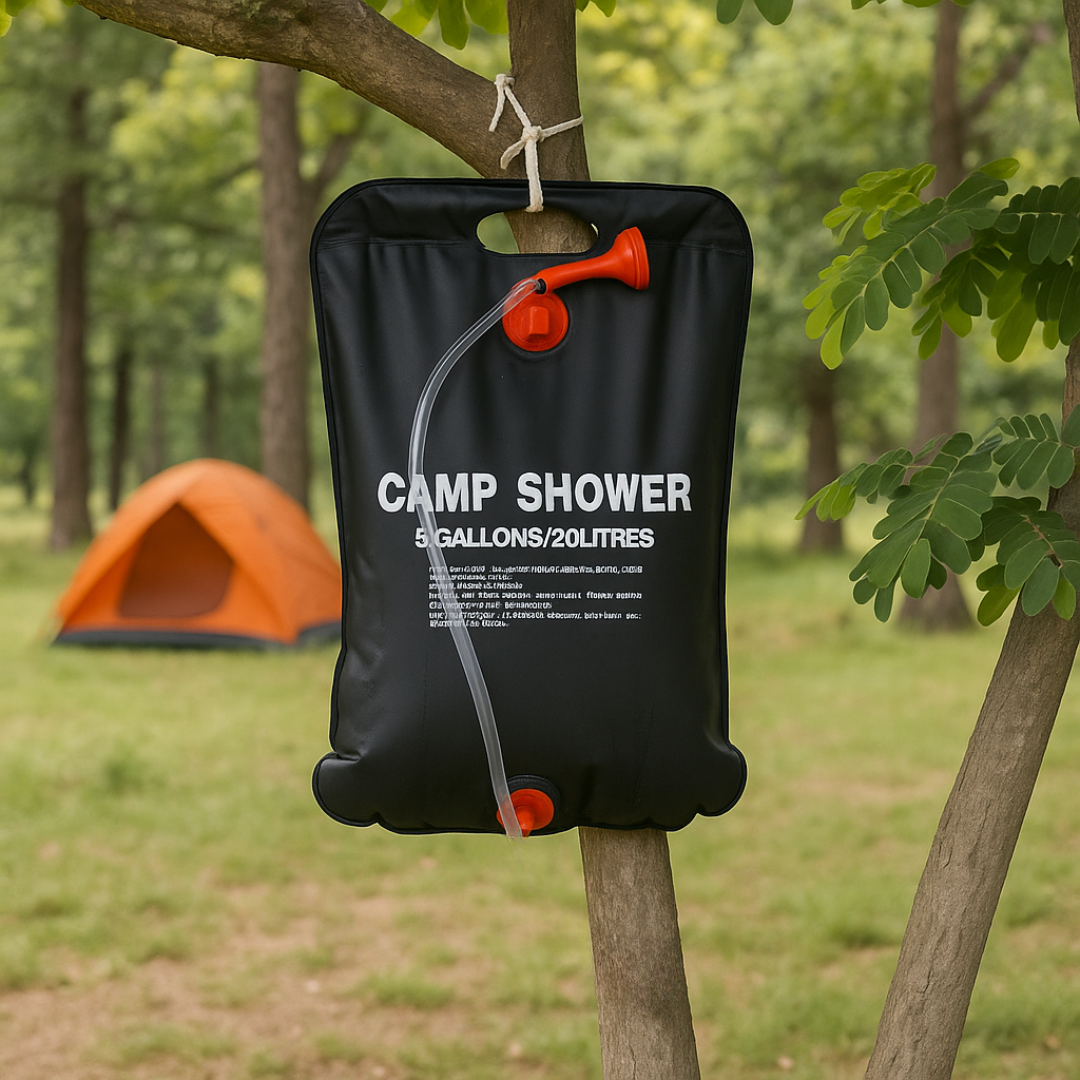 Außen-Dusche 20L mit Schlauch – HeatFlow Outdoor