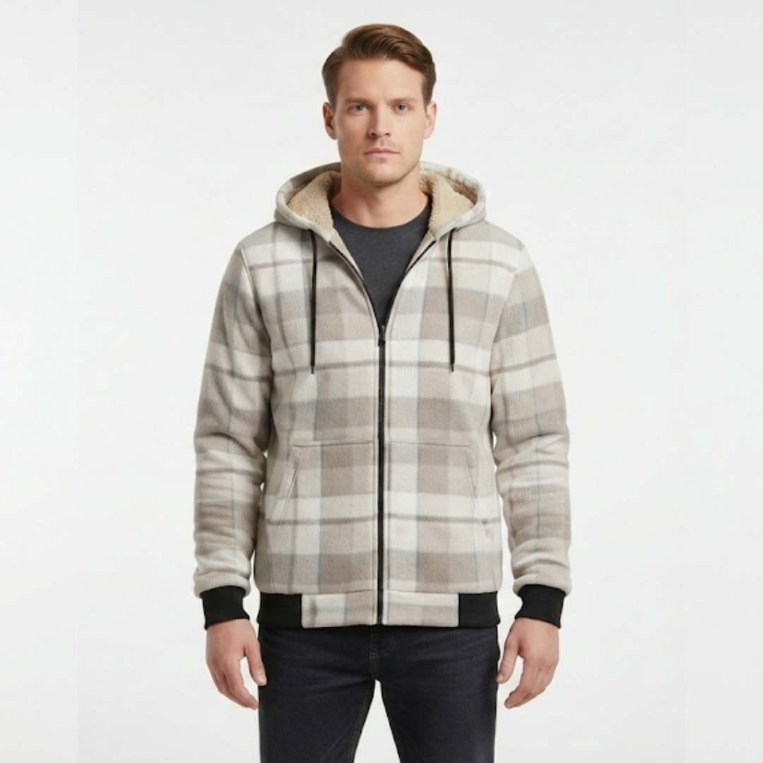 Nordspur | Gefütterte Kapuzenjacke
