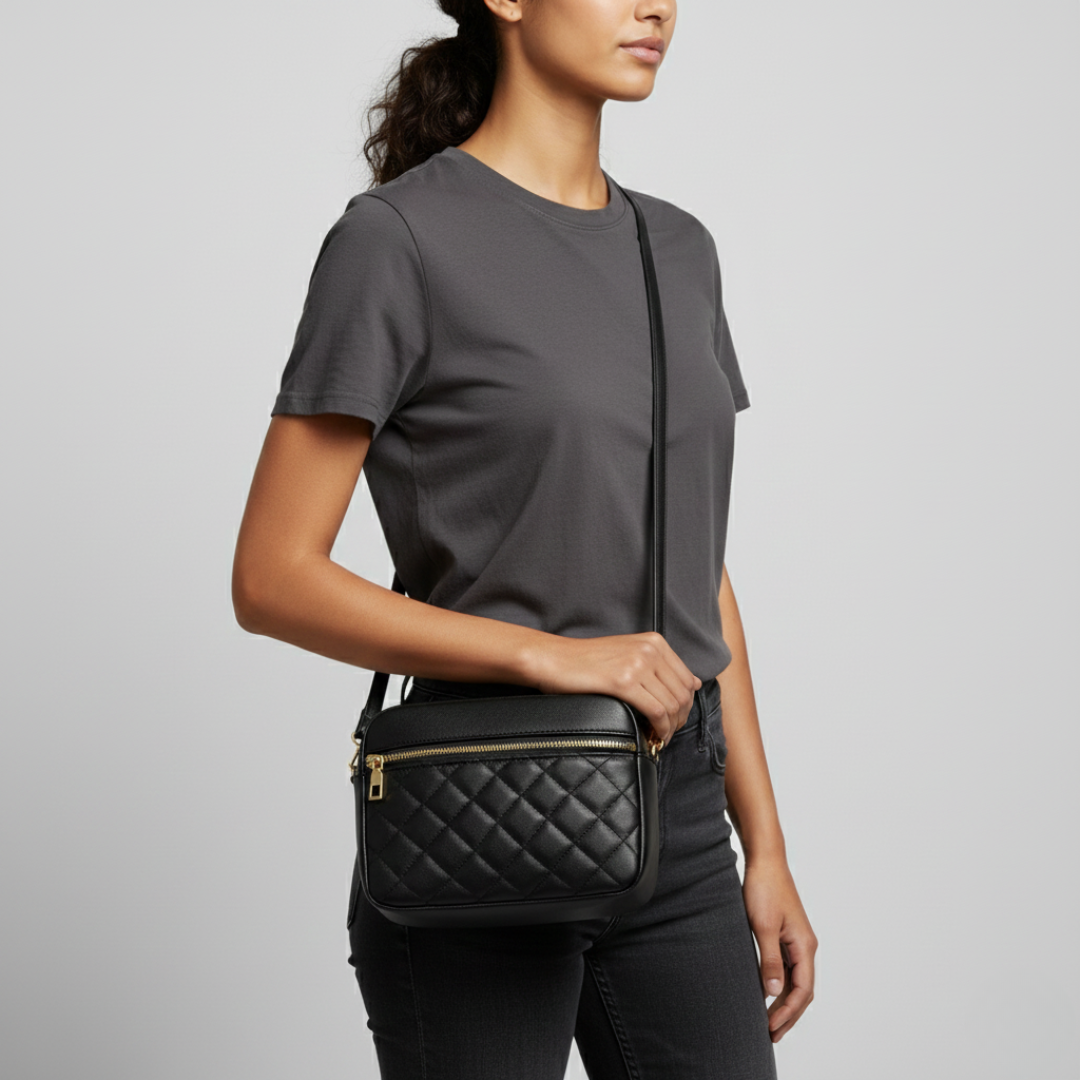 Nordspur | Weiche Crossbody-Tasche aus Spaltleder