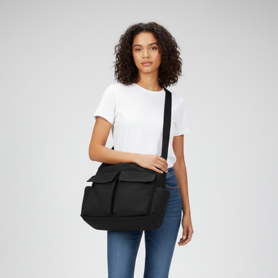Nordspur | Canvas-Schulter-Satchel-Tasche