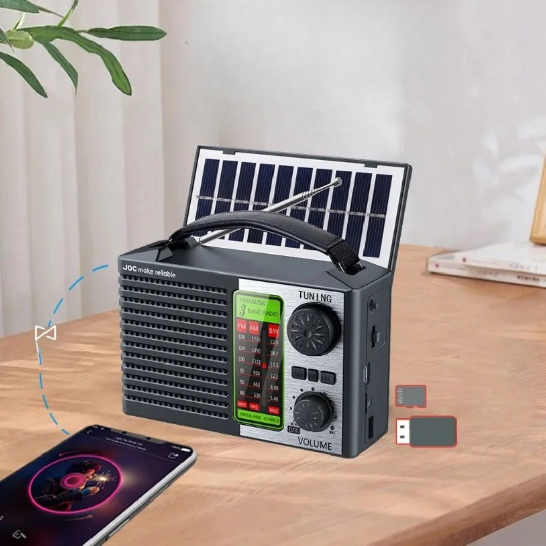 Nordspur | Radiantro Tragbares Solarladegerät-Radio