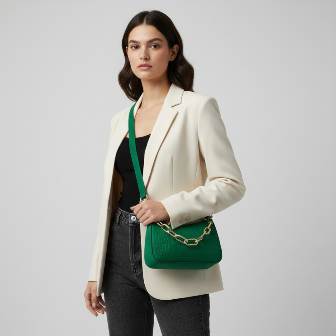 Nordspur | Kleine Filz-Sichel-Tote-Tasche
